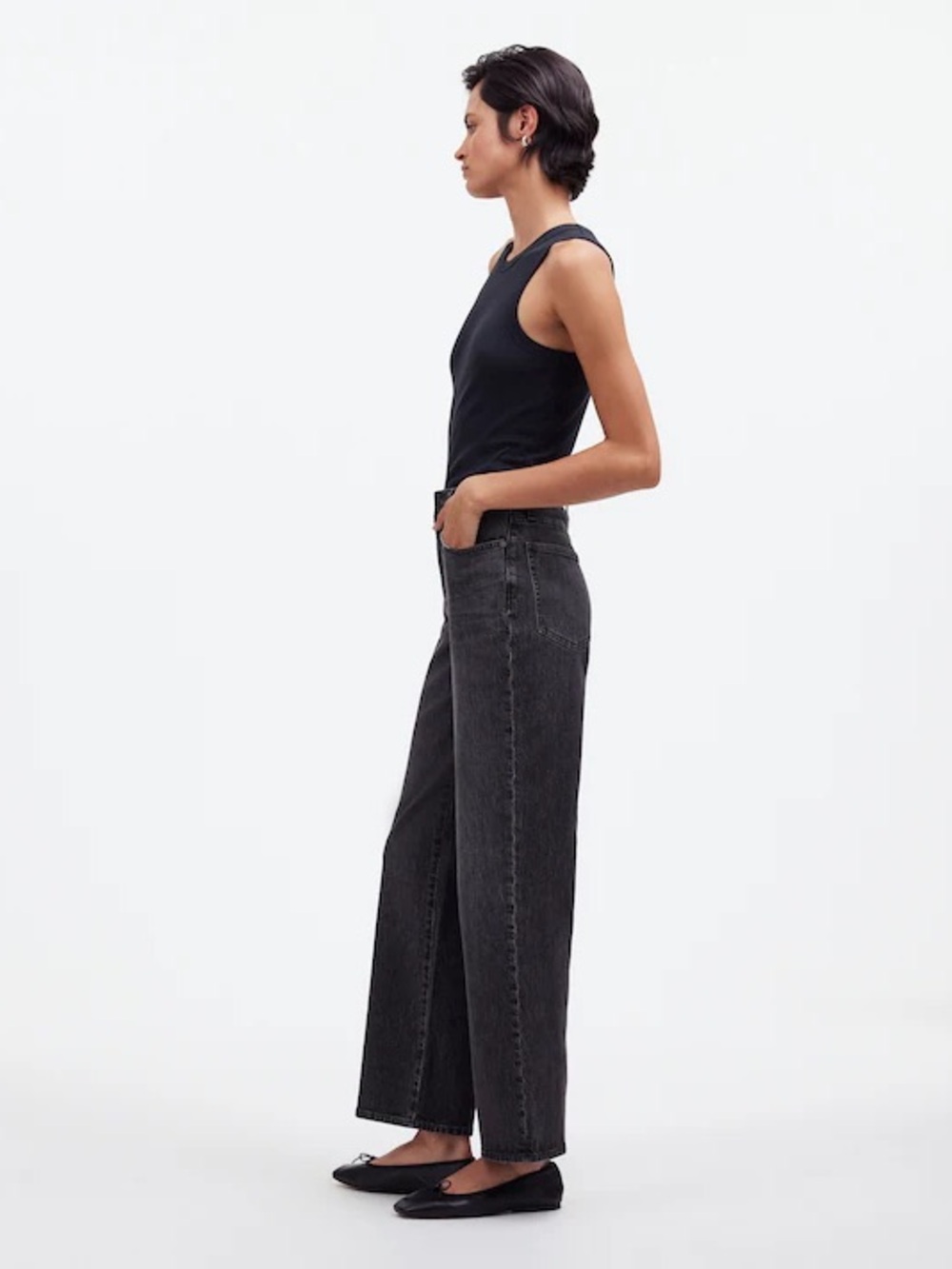 Madewell the perfect vintage wide leg jean - Picture 2 of 10